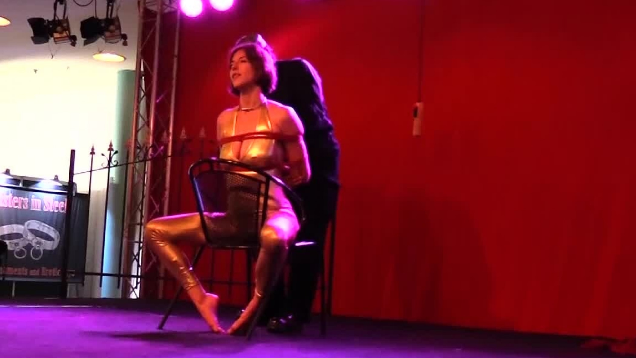 Zooey Zara Tits To Chair Show Video